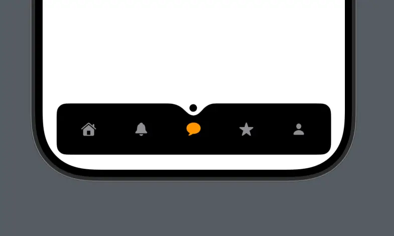 SwiftUI 动画 - 自定义 TabBar 底部导航栏菜单动画